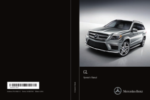2016 Mercedes Benz GL COMAND Operator Instruction Manual